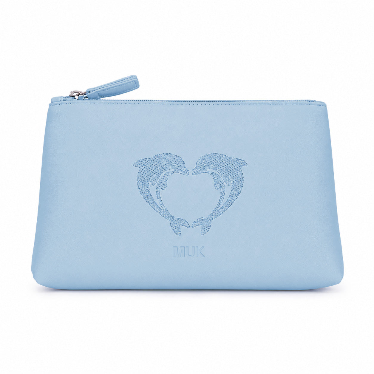 Dolphin Blue Cosmetic Bag