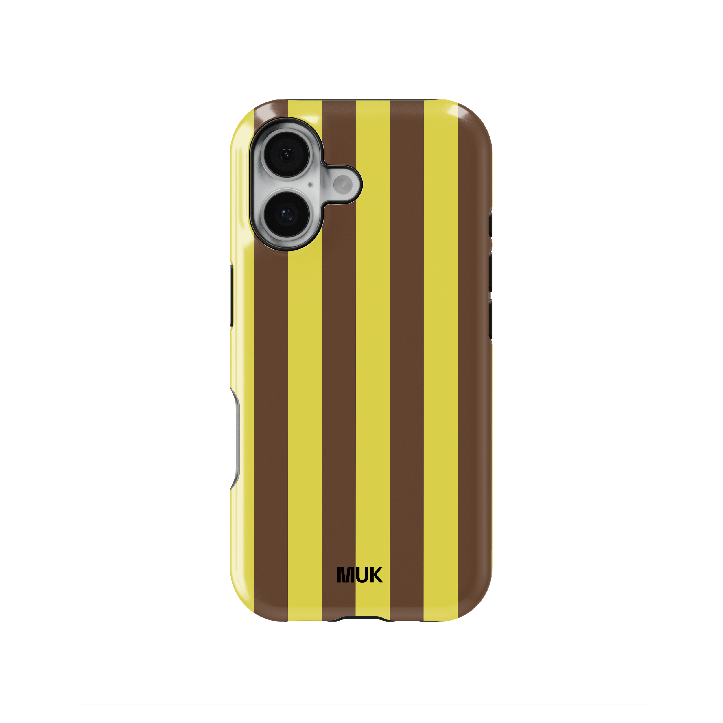 Funda de móvil Tough Magsafe - Stripes Pistachio Brown