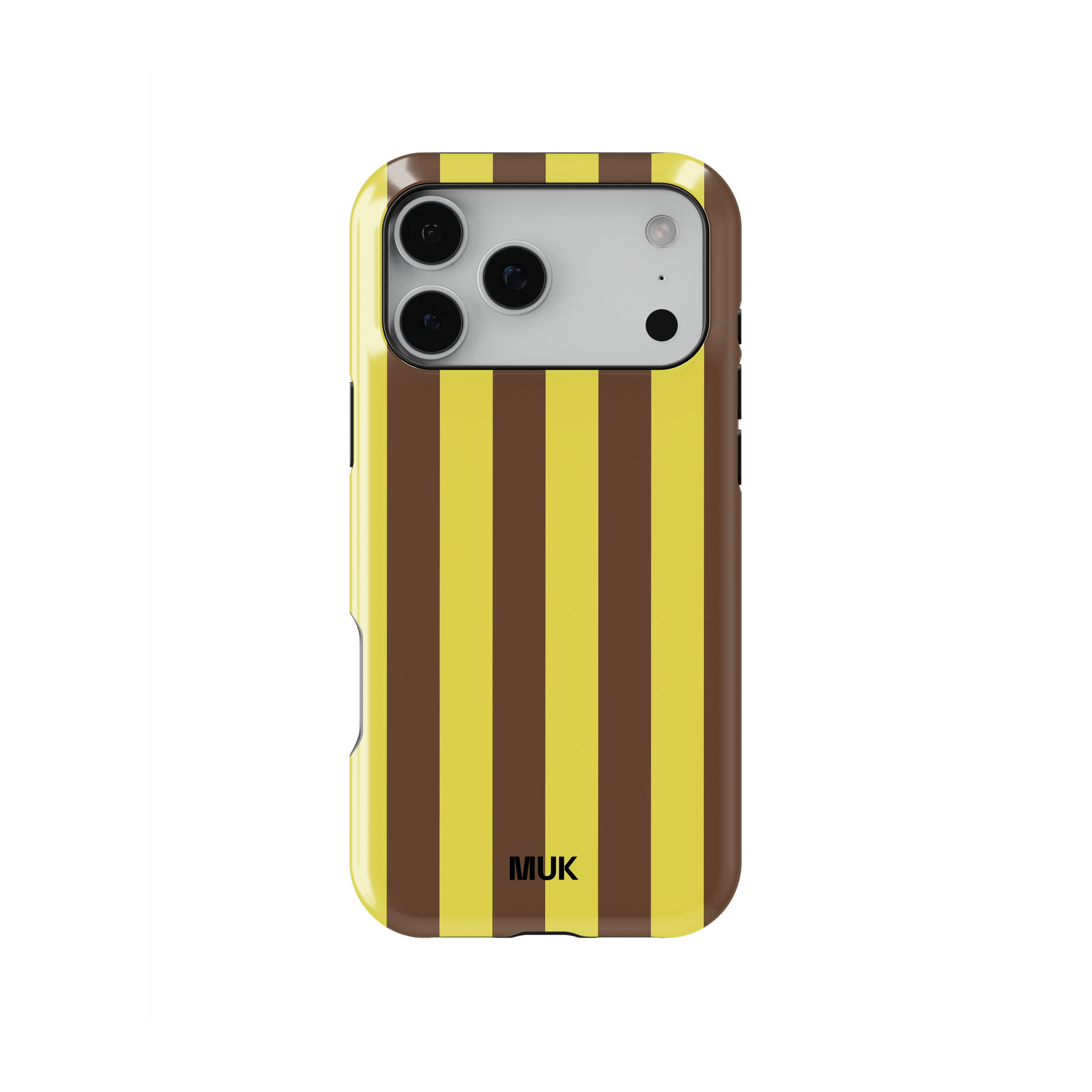 Funda de móvil Tough Magsafe - Stripes Pistachio Brown