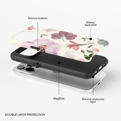 Funda de móvil Tough Magsafe - Pressed Flowers