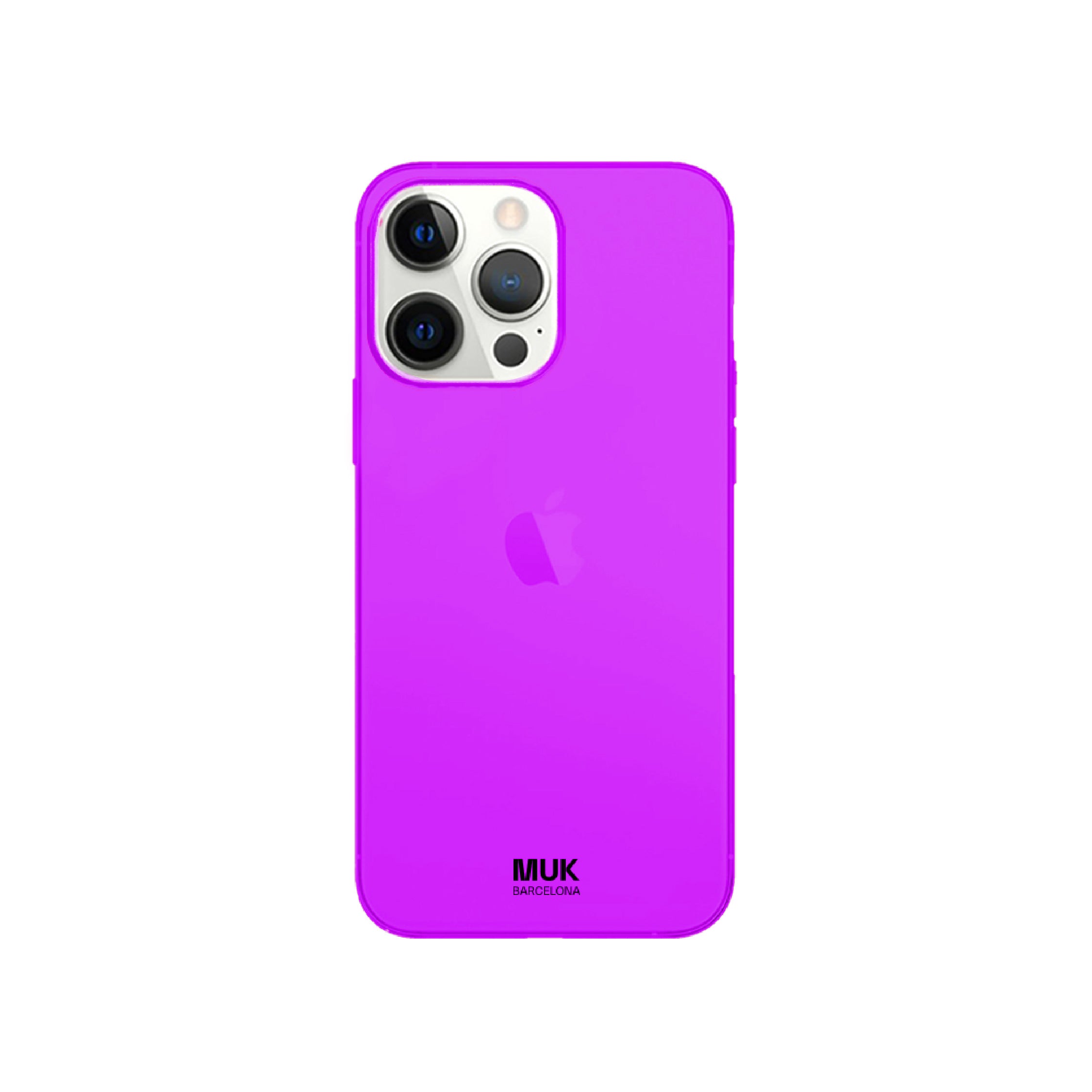 Funda de móvil Basic - Fluor Purple