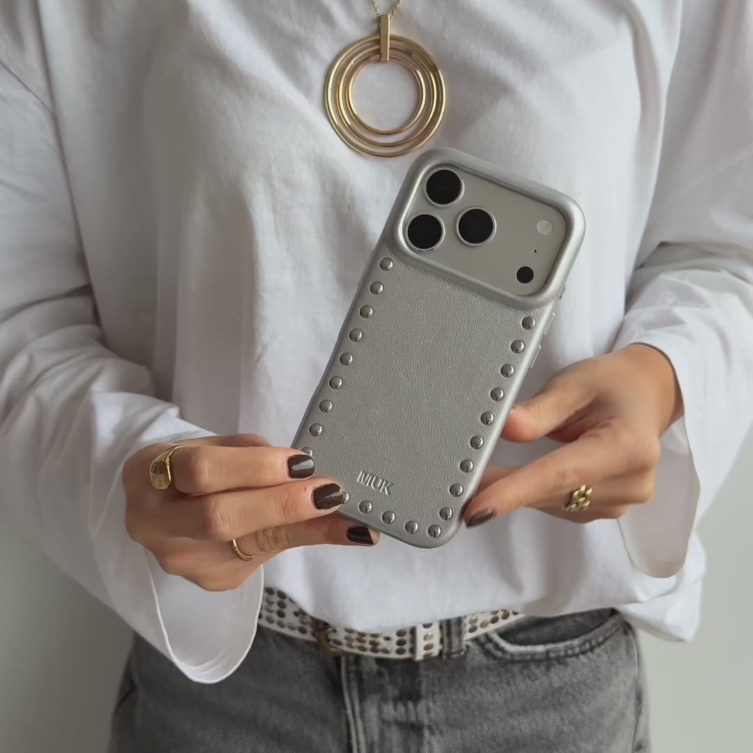 Silver Studs Case Phone Case