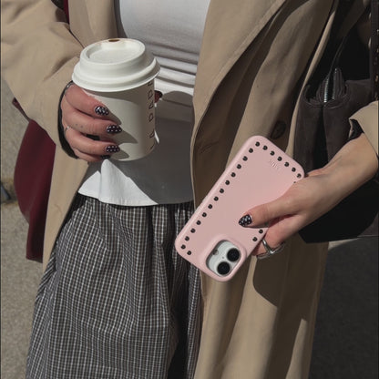 Funda de móvil Pink Studs Case