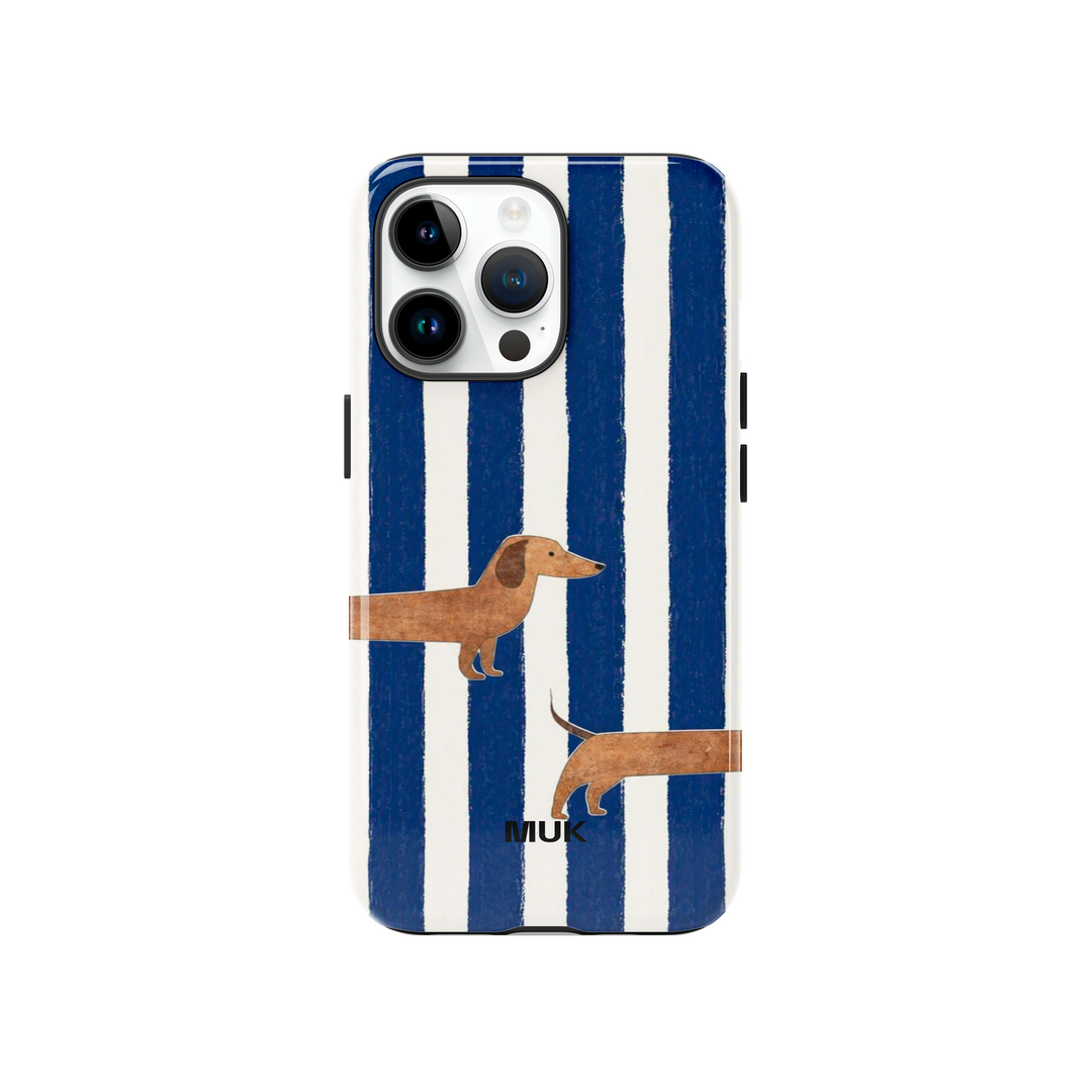 Funda de móvil Tough Magsafe - Dog Stripes