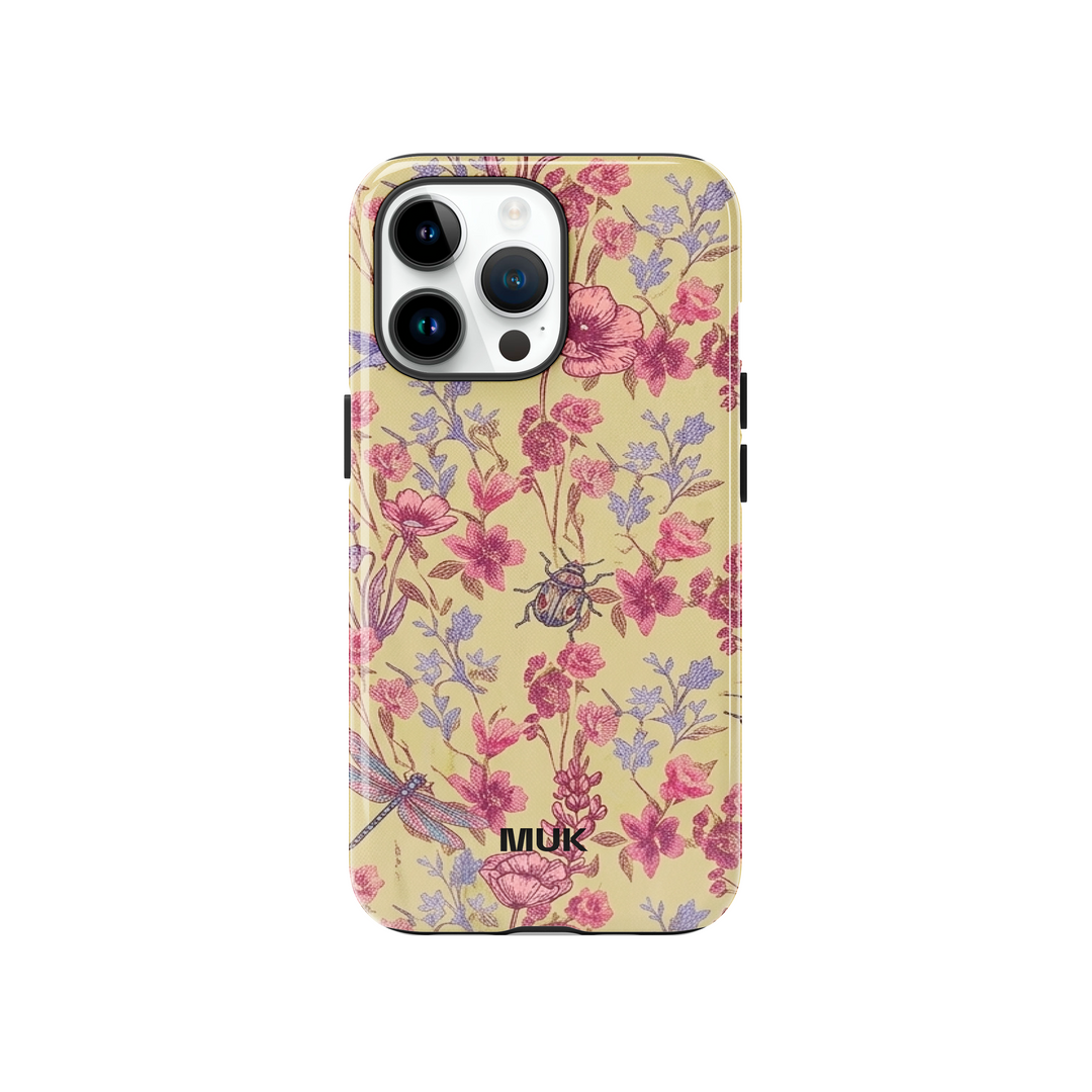 Funda de móvil Tough Magsafe - Insect Flowers