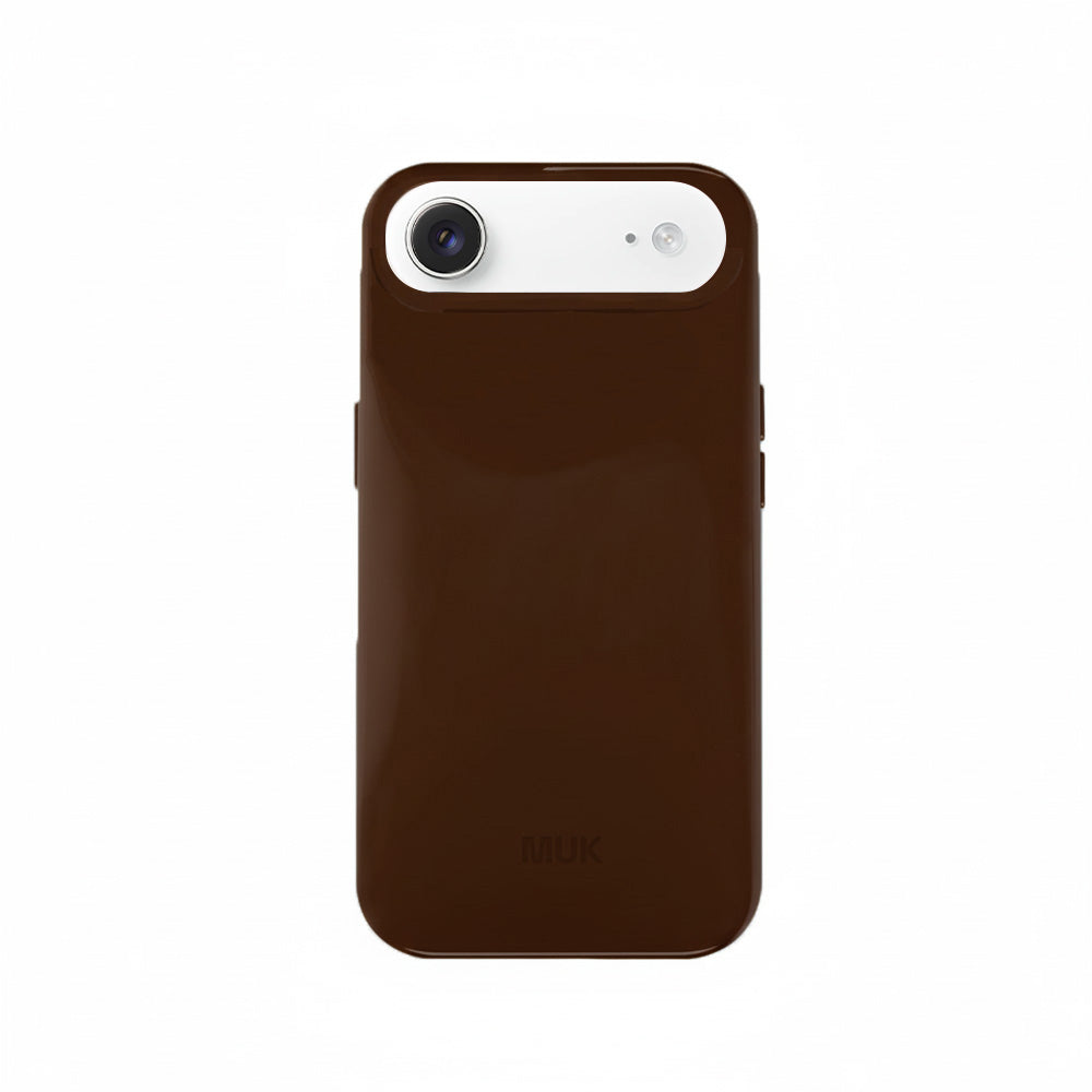Charol Puffy Brown Phone Case
