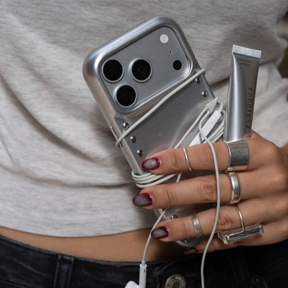 Funda de móvil Silver Studs Case