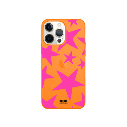 Funda de móvil Stars - Fluor Orange