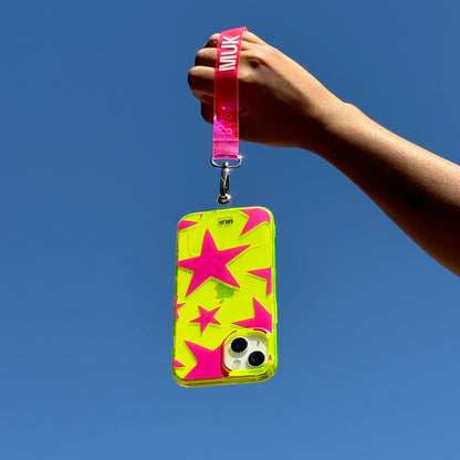 Funda de móvil Stars - Fluor Yellow