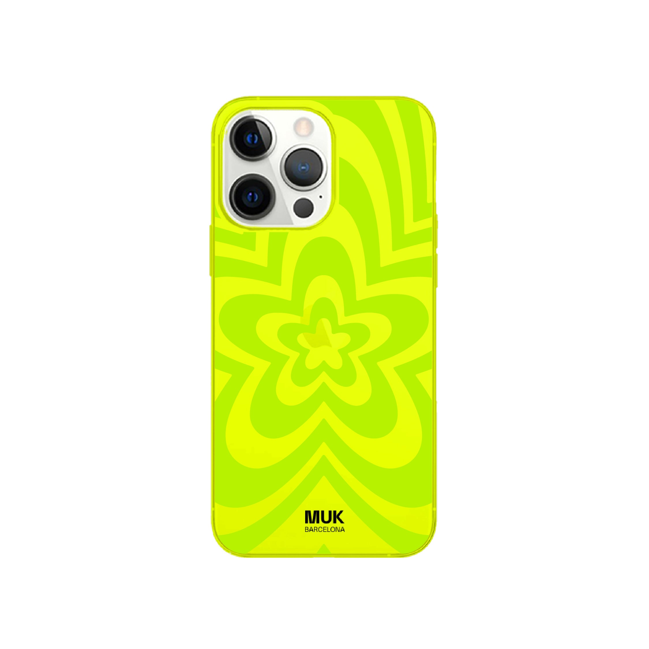 Funda de móvil color yellow fluor con diseño de Stella

