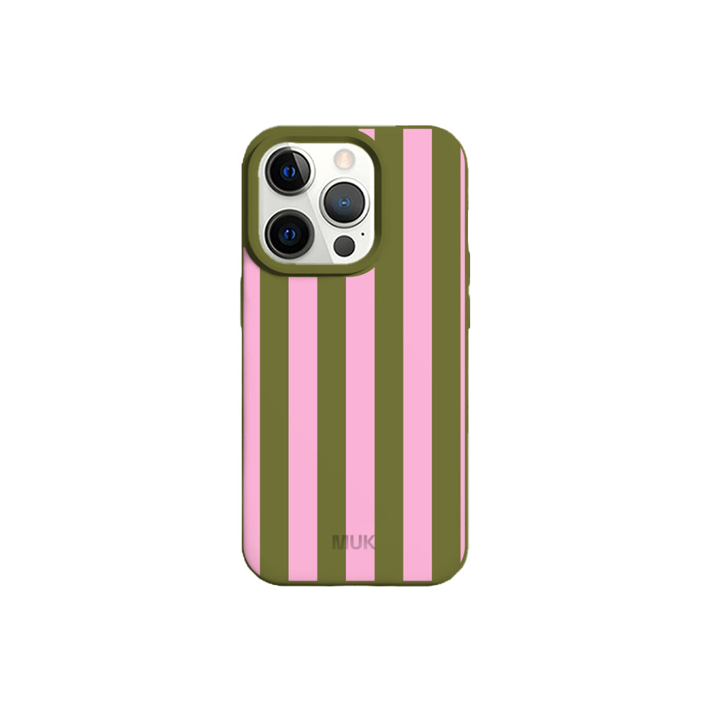 Funda de móvil Stripes Pink - Green