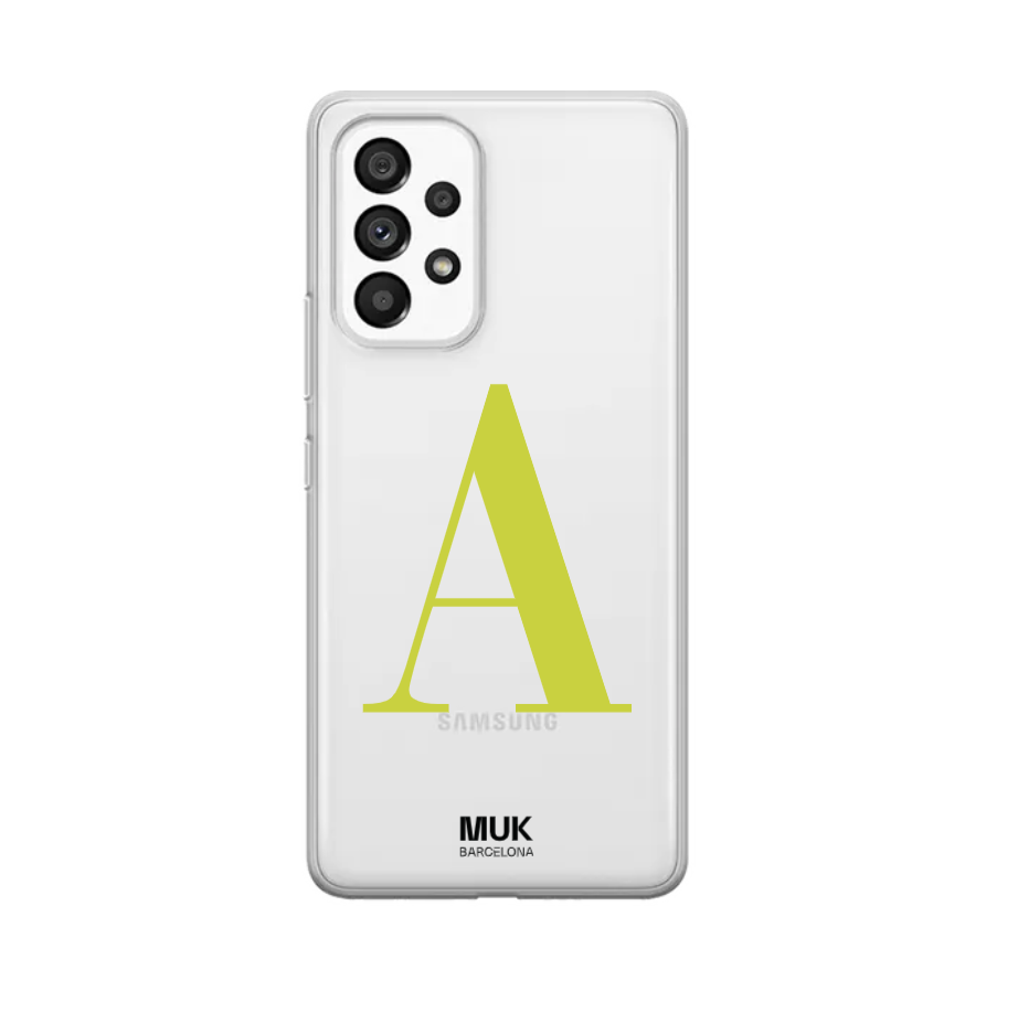 Personalized Single Initial  Phone Case