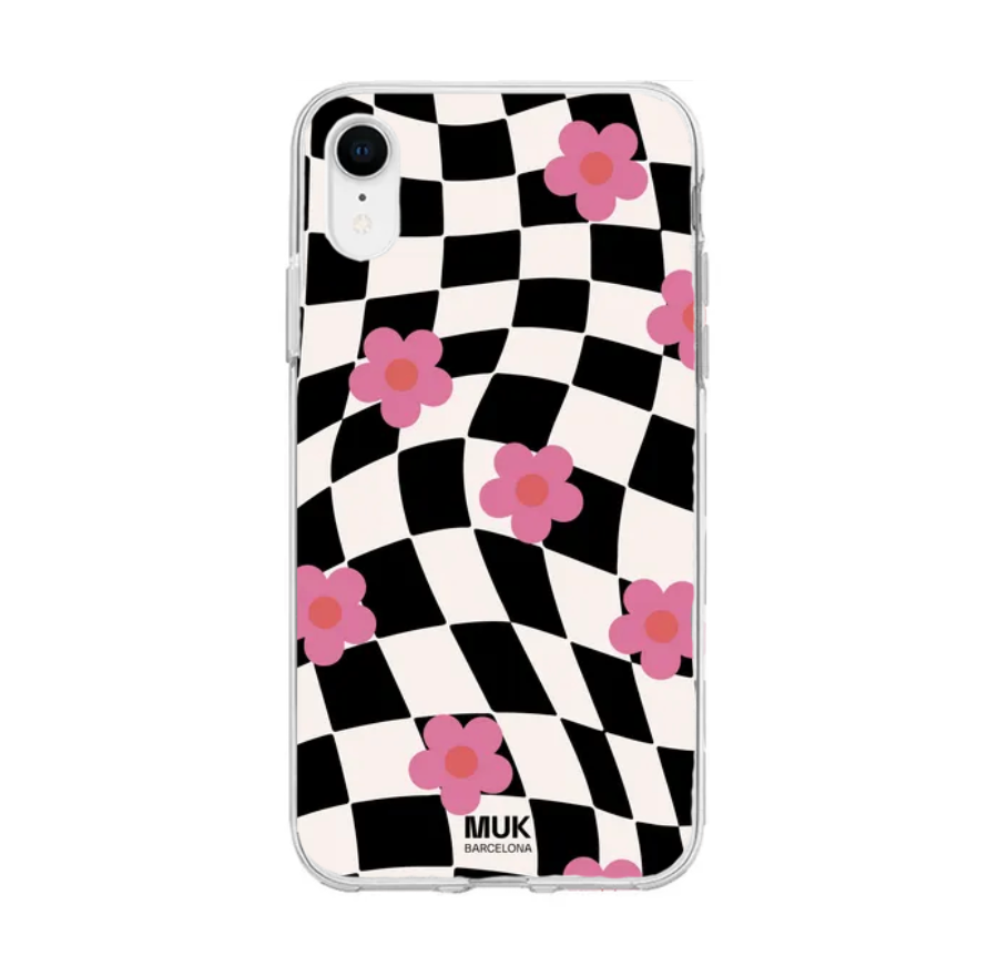 Funda de móvil Chess Flowers