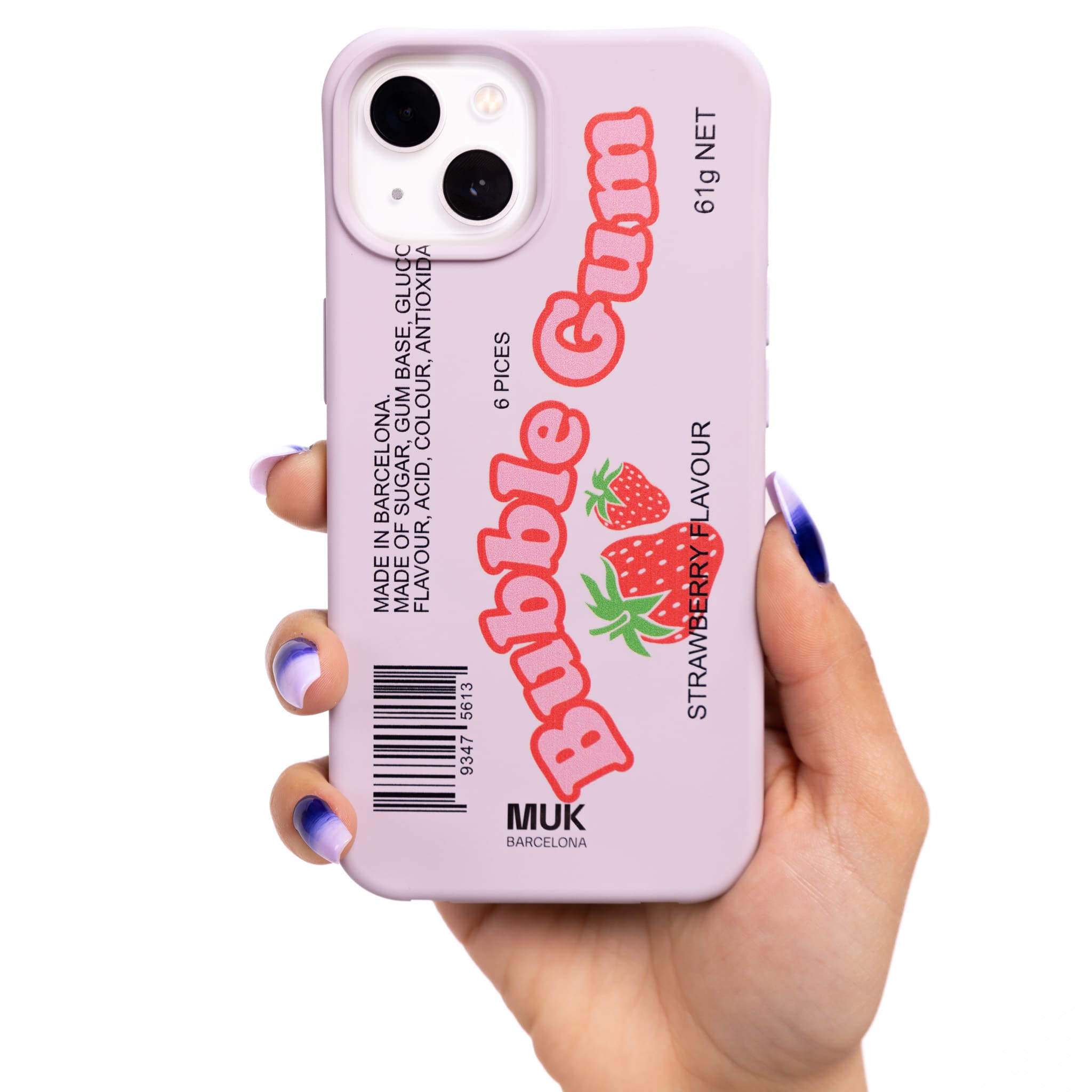 Bubblegum phone case - Lilac