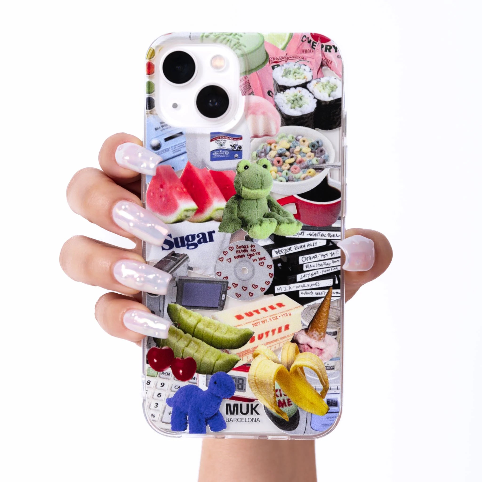 Clear Phone Case remix of your favorite stickers.
