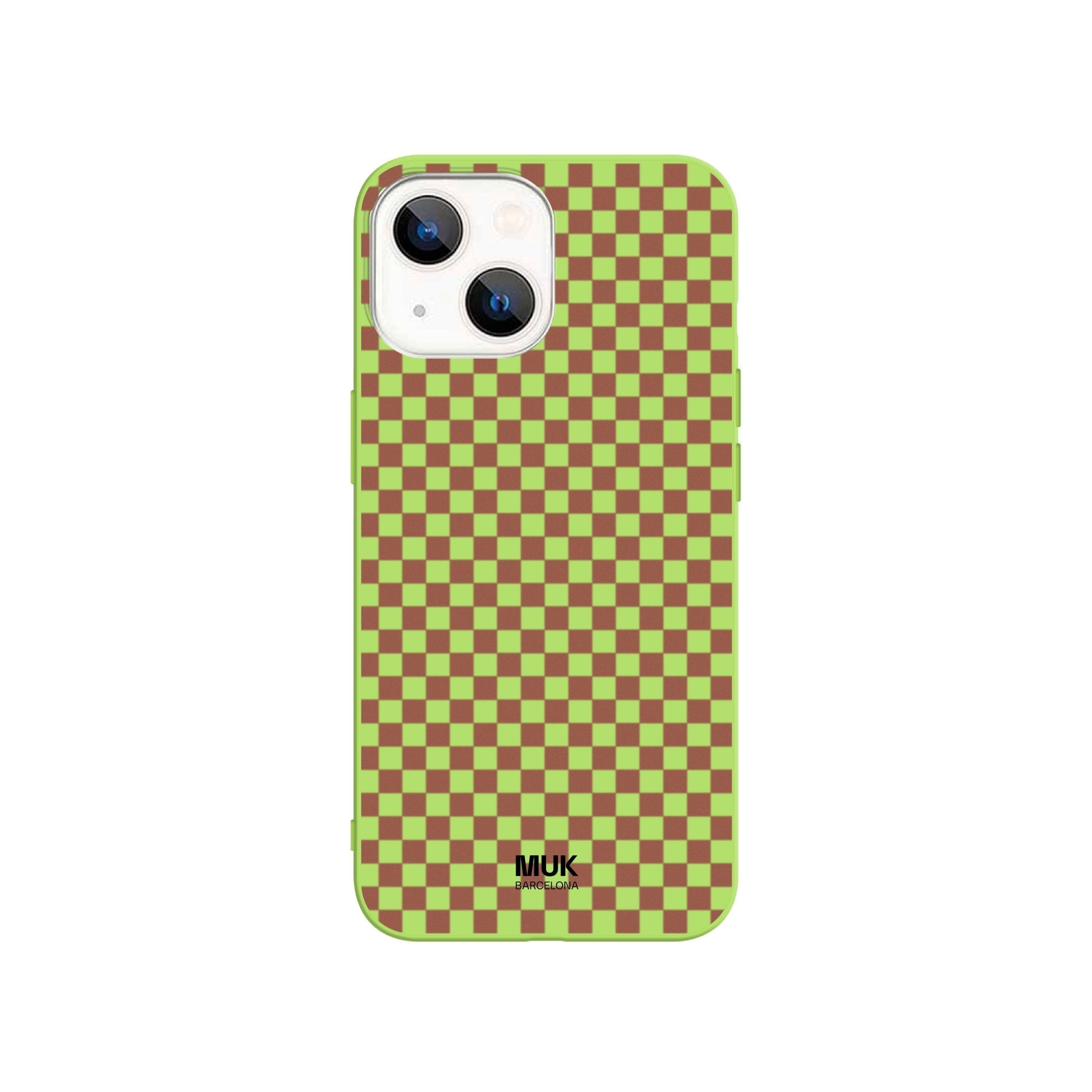Lime Phone case with a design on it
